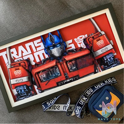 KALA HOME Studio – Optimus Prime 3D Decorative Painting Transformers