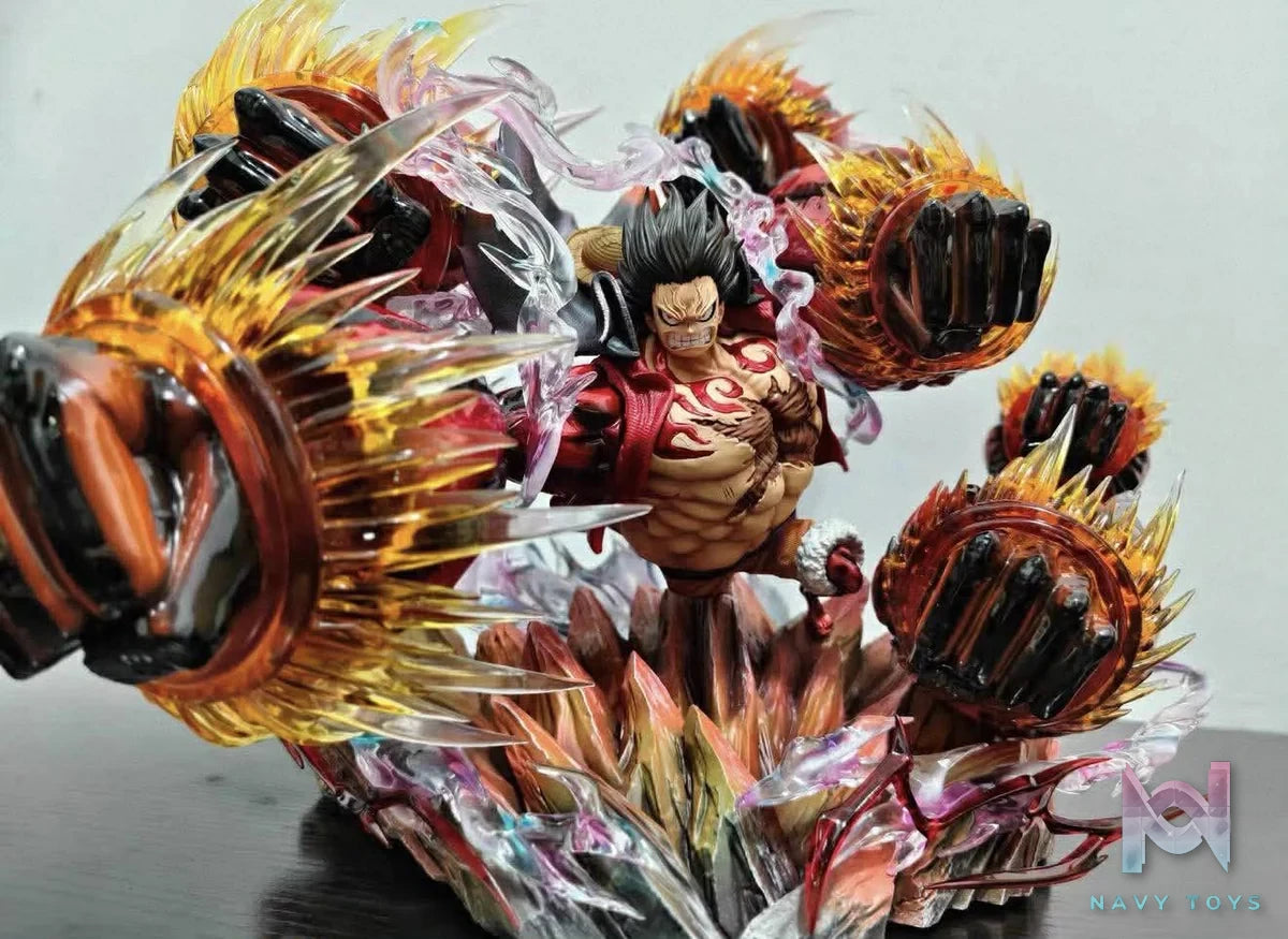 One Piece - Luffy Bounce Man YYGK Studio resin statue Navy Toys anime figure