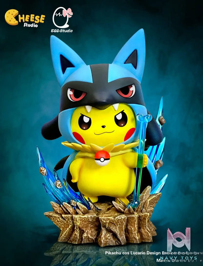 Cheese Studio X Egg Studio – Pokémon Transformation # Lucario Transformation