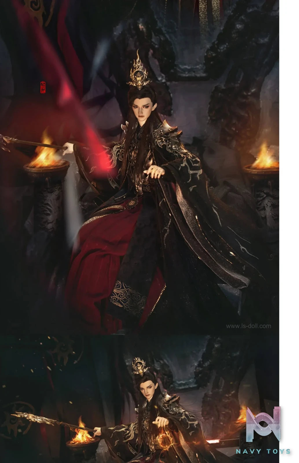 Loong Soul – ZhuZhao God of Sun BJD Doll Original (Licensed)