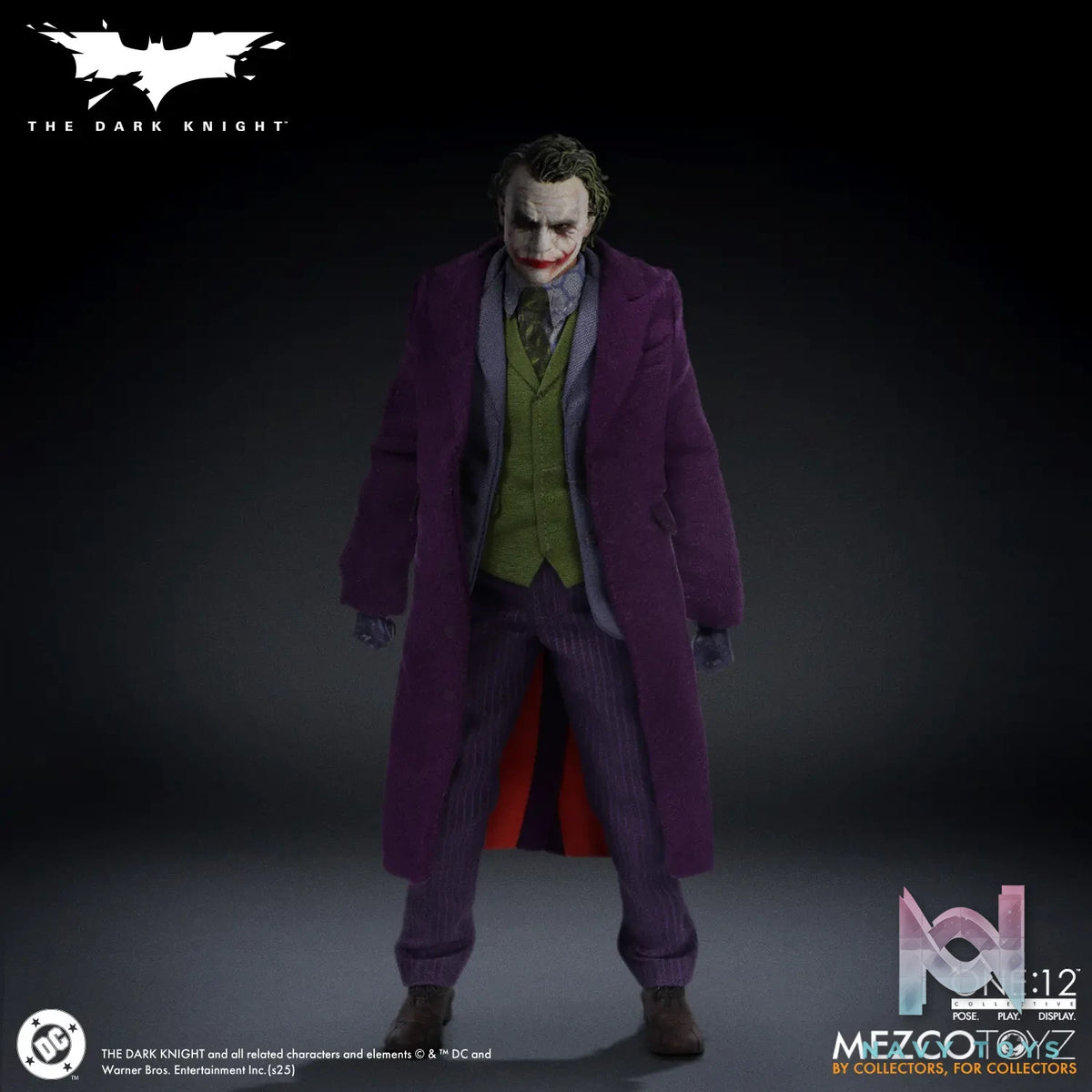 Mezco Studio – 1/12 The Dark Knight: The Joker (Licensed)