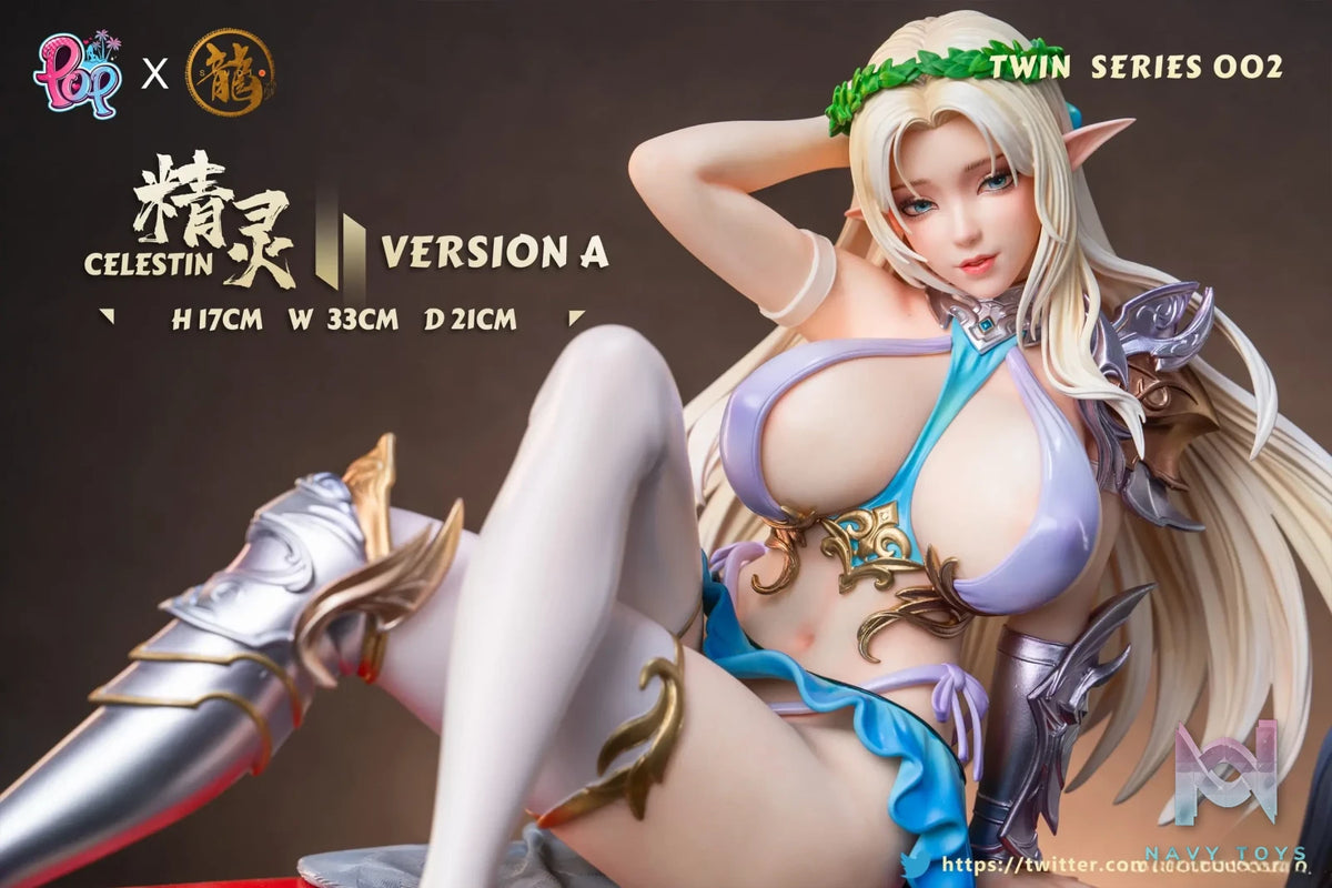 Dragon Studio & POP Studio – Kuroinu Twin Series 002 Kuroinu & Elf