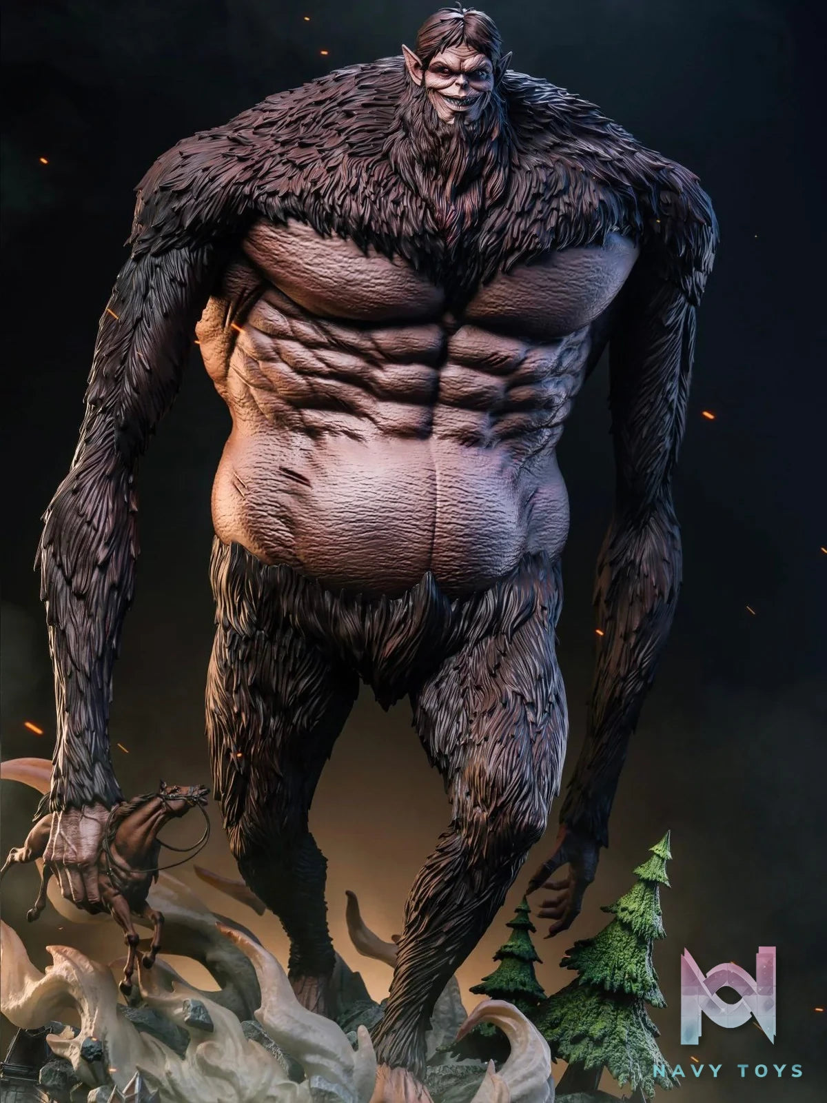 Beast Titan - Attack on Titan - Hertz Studio resin statue Hertz studio anime figure