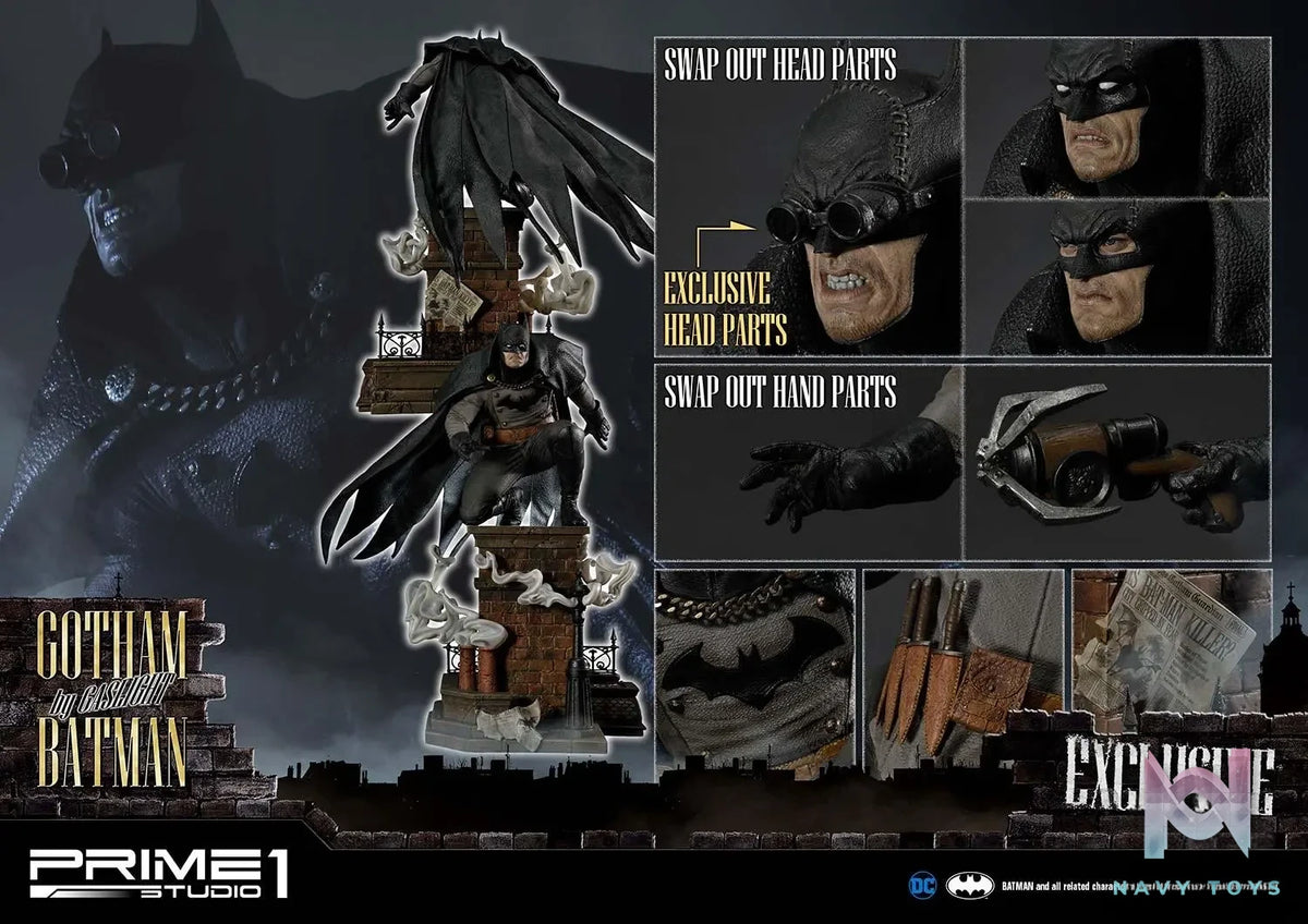 Prime 1 Studio – Concept Masterline Batman: Arkham Origins Gotham By Gaslight Batman CMDC-03 CMDC-03EX CMDC-04 CMDC-04EX (Licensed)