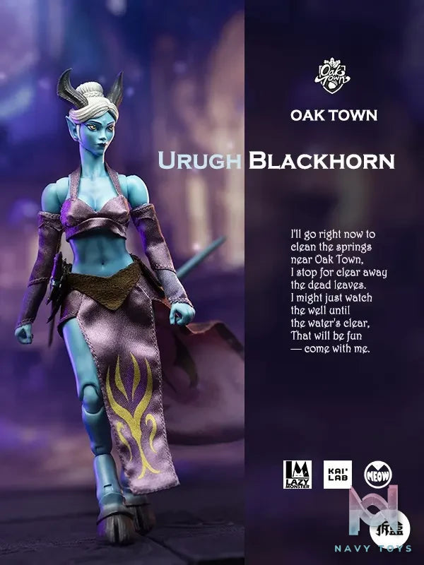 Lazy Monster Studio – Oak town Berylia Dark Moon Assassin & Sorceress (Licensed)