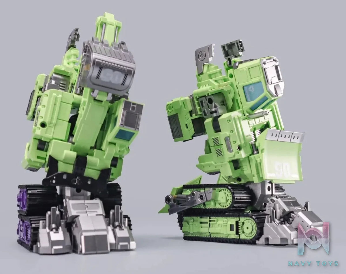 Ji Xie Ru Qin Studio – Original GLA05 & GLA06 Excavator + Bulldozer Set (Licensed)