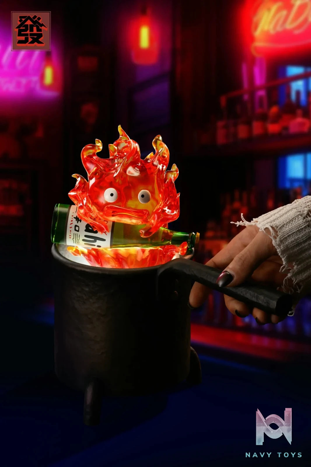 Fa Studio – Howl’s Moving Castle Calcifer Desktop Night Light Statue