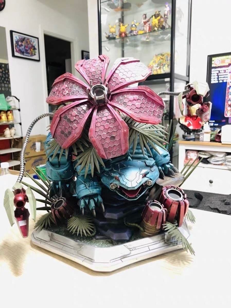Venusaur Mecha - Pokemon - Frame Wars resin statue frame Wars Studio anime figure