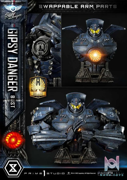 Prime 1 Studio – Life Size Bust Pacific Rim Gipsy Danger LSPACRIM-01 LSPACRIM-01DX (Licensed)