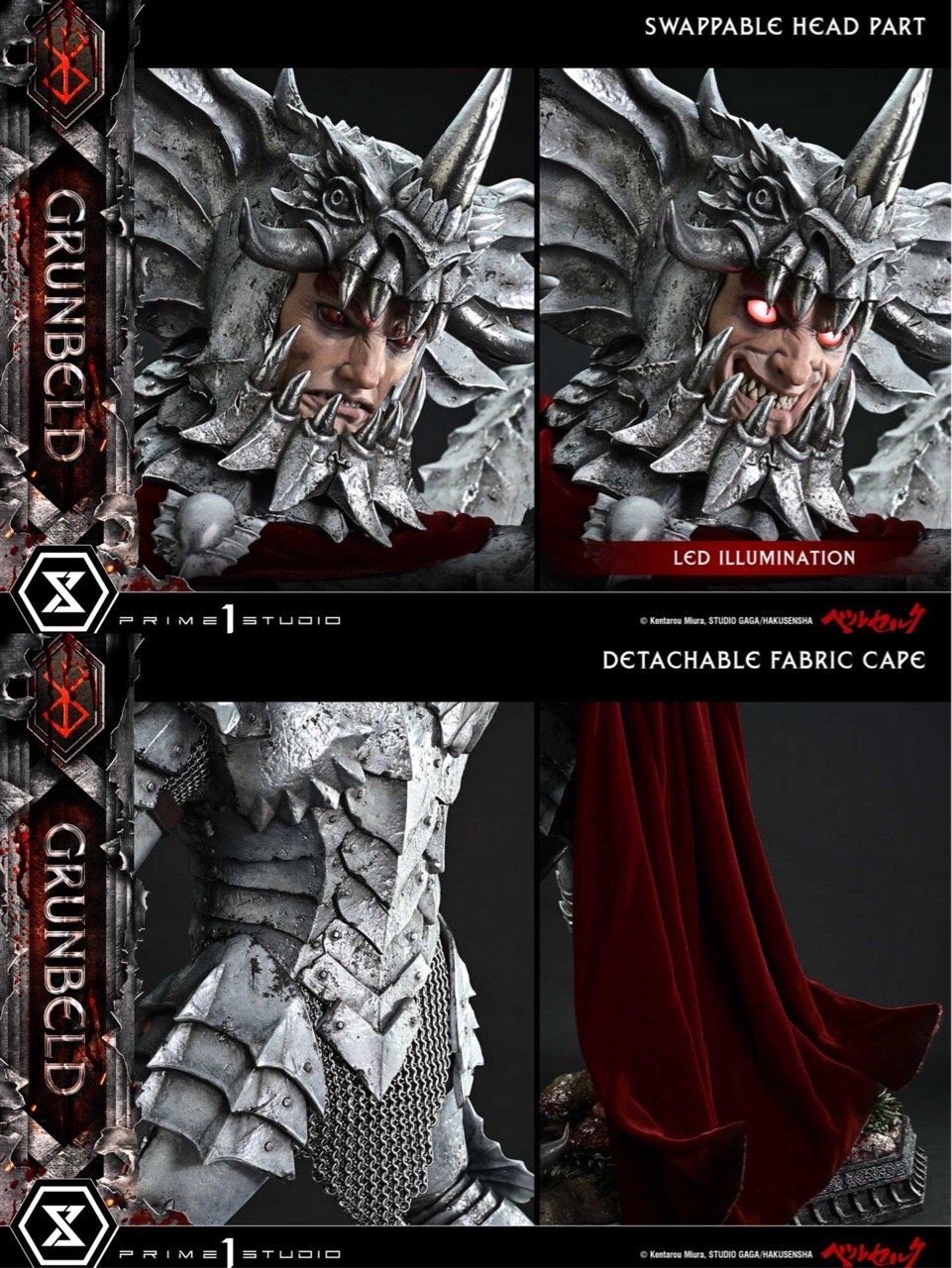 Grunbeld - Berserk - Prime 1 Studio resin statue Prime 1 Studio anime figure