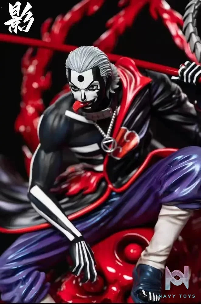 YING Studio - Naruto Hidan Curse Technique: Death Controlling Possessed Blood resin statue Navy Toys anime figure