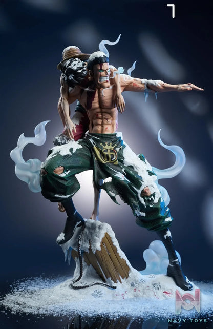 Tiny Studio – One Piece Flower of Friendship Bentham and Luffy