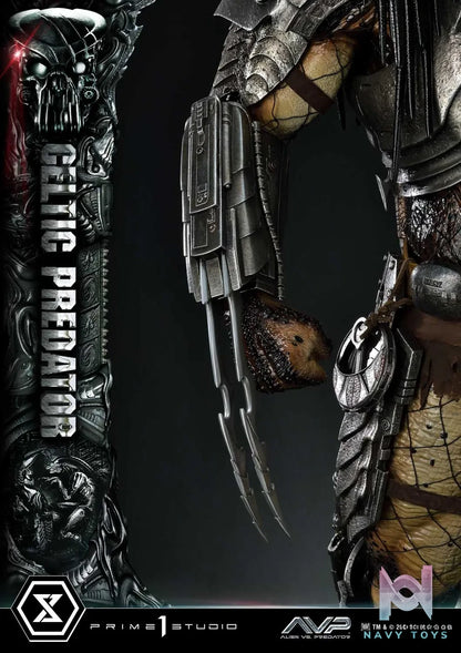 Prime 1 Studio Museum Masterline Alien vs. Predator Celtic Predator MMPR-05 MMPR-05S