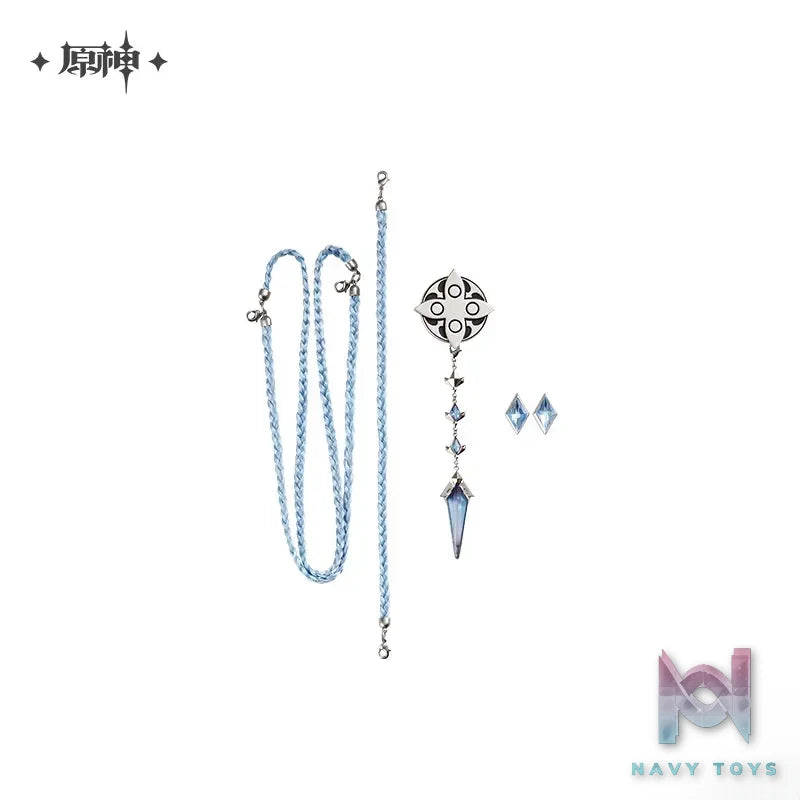 miHoyo – Genshin Impact Frost and Flame series Brooch Set Accessories (Licensed)