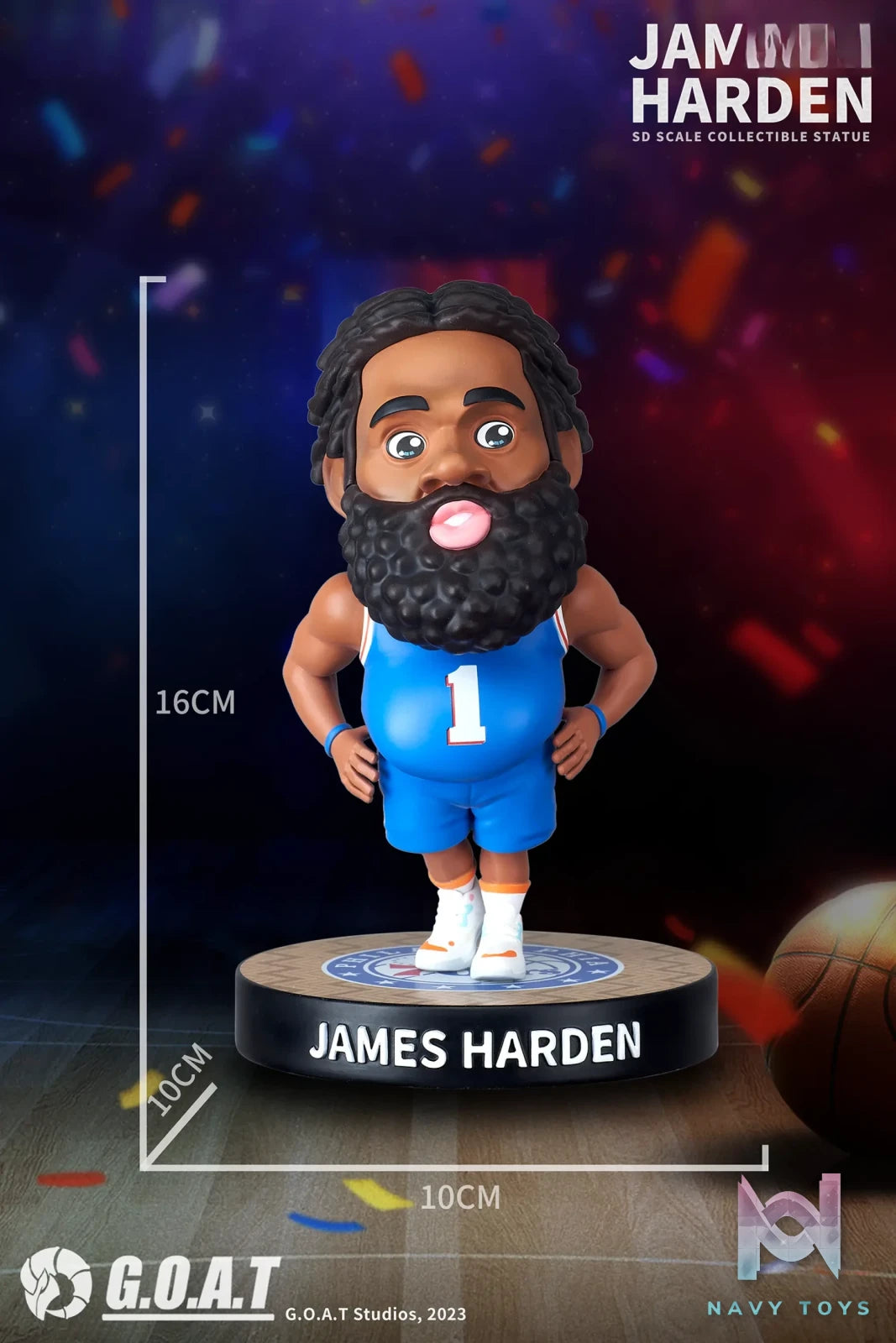 GOAT Studio – NBA Schoolboy Curry & Grim Reaper Durant & Fat Harden