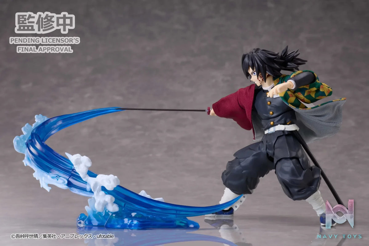 Aniplex – BUZZmod. Demon Slayer: Kimetsu no Yaiba Giyu Tomioka X Tanjiro Kamado Ver2 1/12 scale action figure (Licensed)