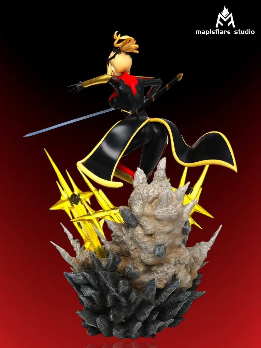 Sung Jinwoo & Cha Hea In resin statue Mapleflare Studio anime figure
