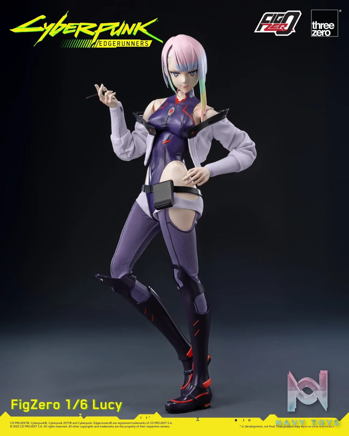 Threezero – Cyberpunk: Edgerunners FigZero 1/6 Lucy 3Z06000W0 (Licensed)