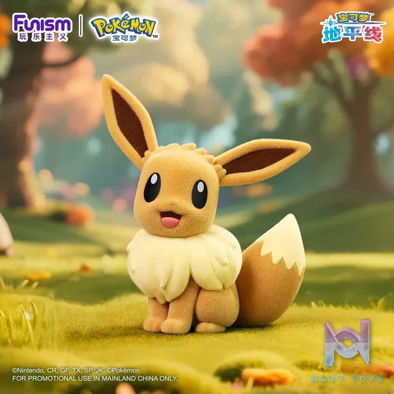 Funism – Pokémon Q-version Flocked Figure (Licensed)