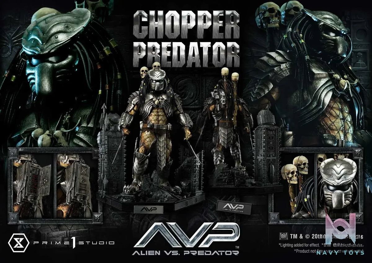 Prime 1 Studio Museum Masterline Alien vs. Predator Chopper Predator MMPR-06