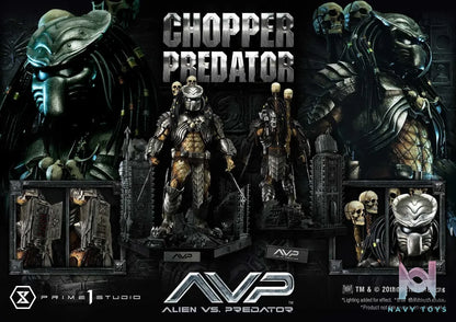 Prime 1 Studio Museum Masterline Alien vs. Predator Chopper Predator MMPR-06