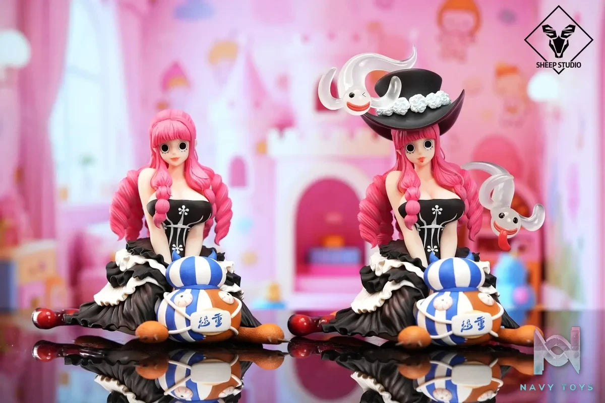 Sheep Studio - One Piece Ghost Princess Perona Sitting Model 3rd Edition resin statue Navy Toys anime figure