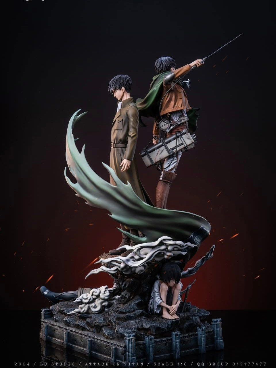 Levi Ackerman - Attack On Titan - LC Studio resin statue lc Studio anime figure
