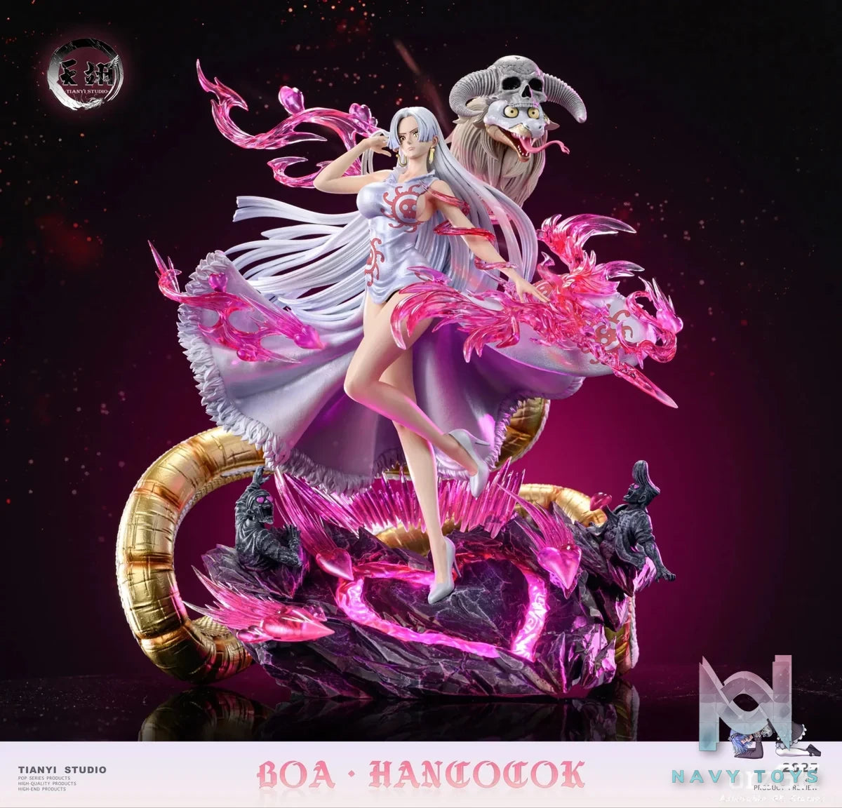 Tianyi Studio - One Piece Female Character 1st Captive Arrow Boa Hancock resin statue Navy Toys anime figure