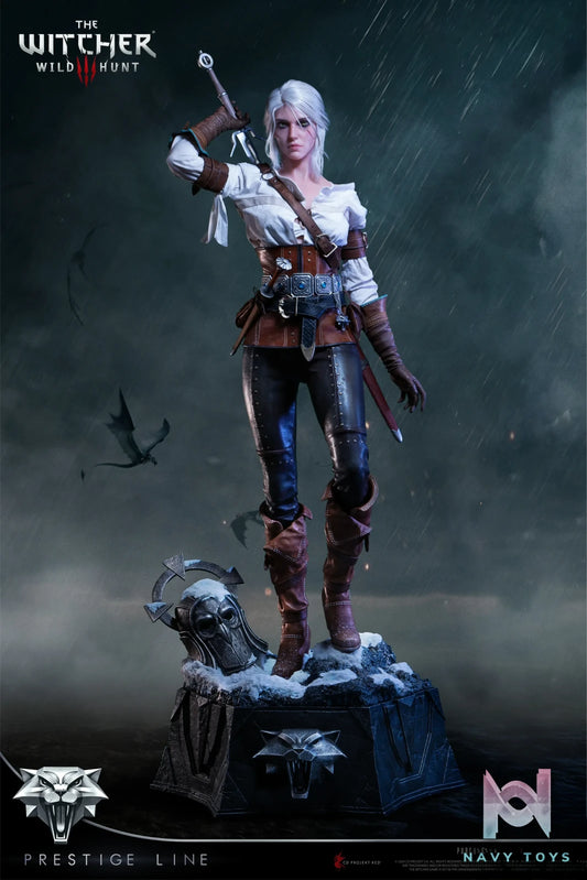 Pure Arts Studio – The Witcher 3 Wild Hunt Ciri of Cintra 1/2 Scale Statue (Licensed)