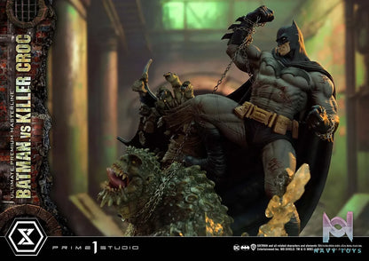Prime 1 Studio – Ultimate Premium Masterline Batman (Comics) Batman Versus Killer Croc UPMDC-07 UPMDC-07DX UPMDC-07DXS (Licensed)