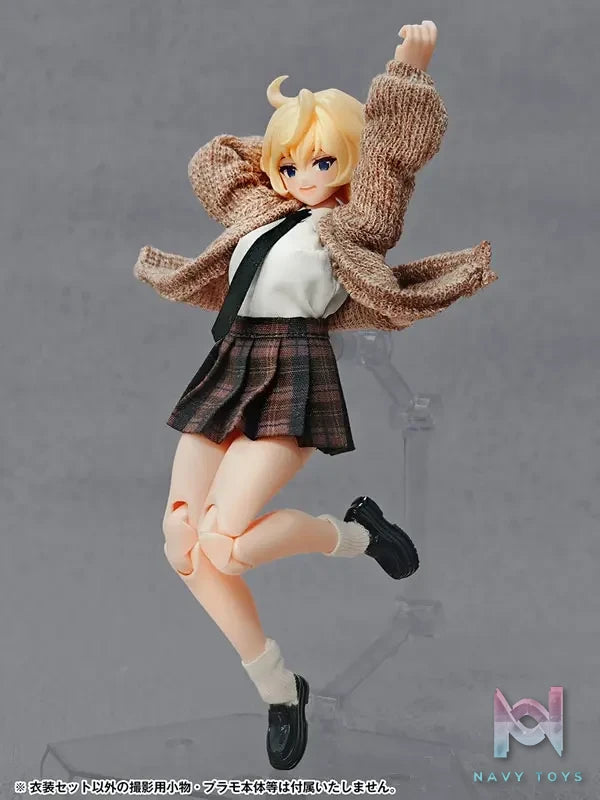 Alphamax – School Life Series Active Coordinate Ver. X Classical Coordinate Ver. X Loose Coordinate Ver. (DOLL ACCESSORY) (Licensed)