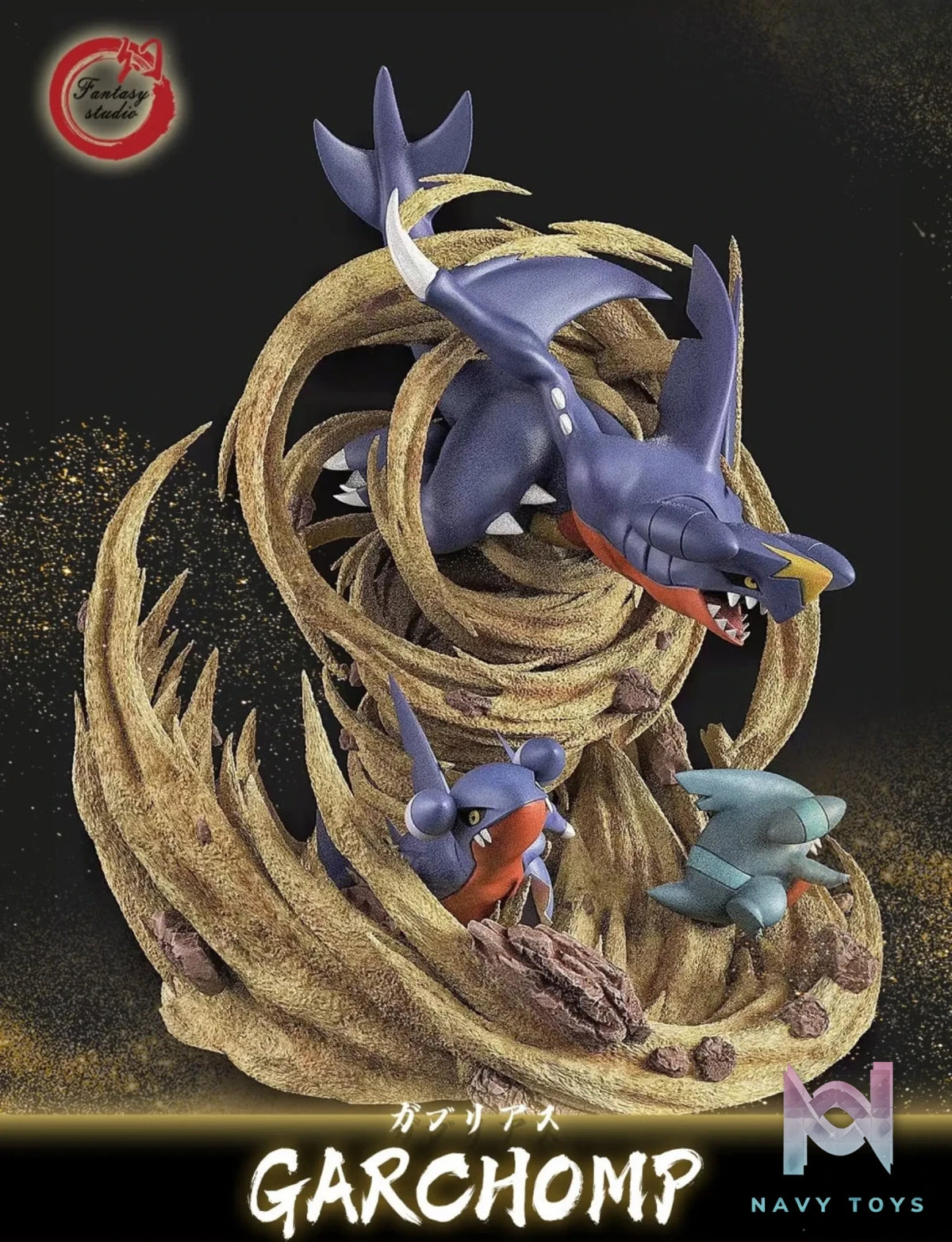 Fantasy Studio – Garchomp Evolution Series