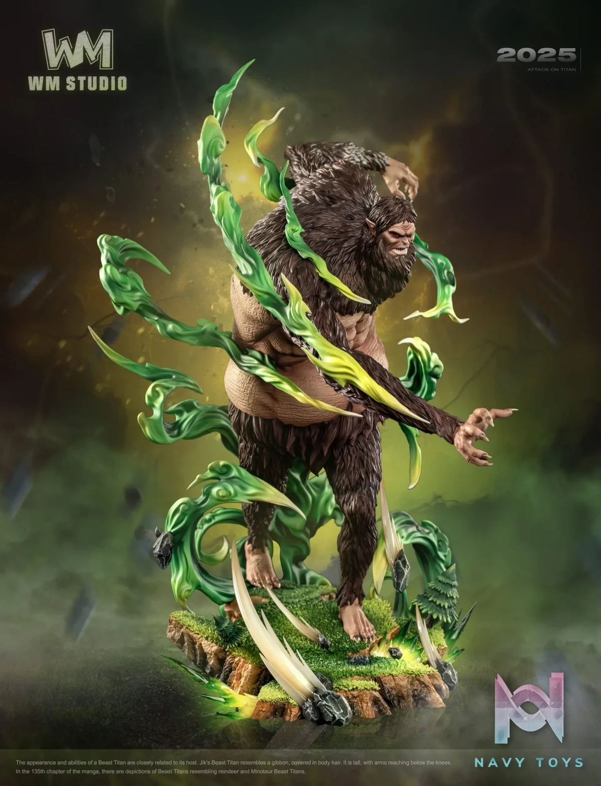 WM Studio – Beast Titan Attack on Titan