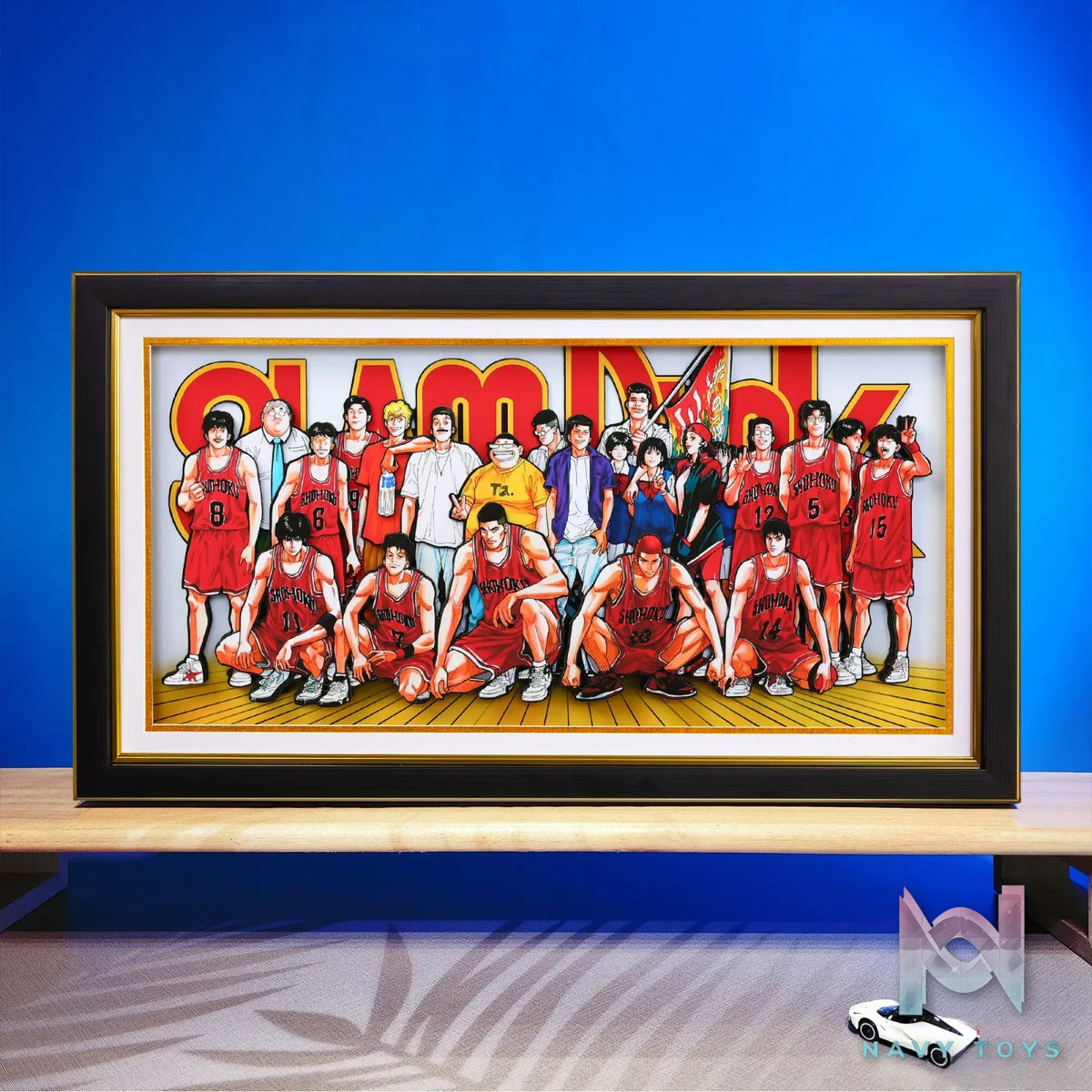 Yu Zhi Jiang Studio – Slam Dunk Multiple Characters Series #10 3D Decorative Painting Slam Dunk