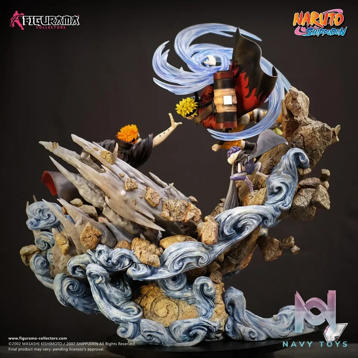 Figurama Collectors - Naruto vs Pain Elite Fandom 1/6 Scale Statue (Licensed) resin statue Navy Toys anime figure