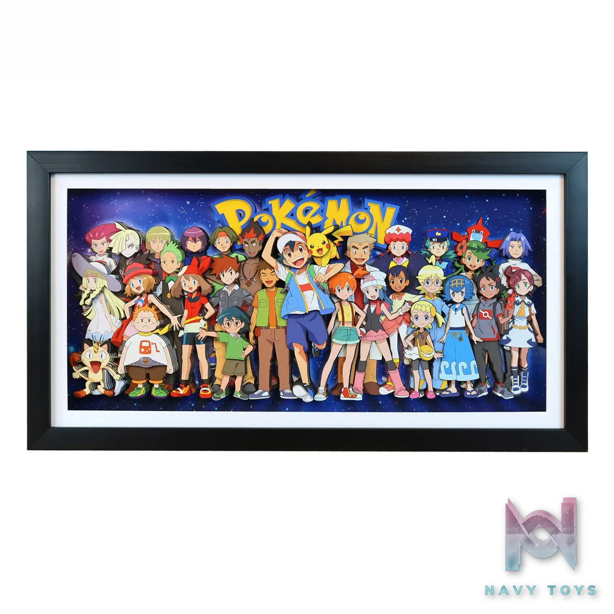 KALA HOME Studio – Pokémon Multiple Characters #10 3D Decorative Painting Pokémon