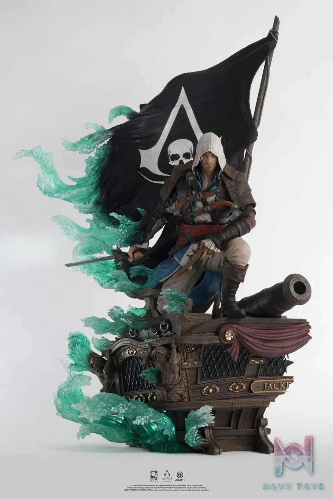 PureArts Studio – Assassin’s Creed Edward 1/4 Glow Series Statue (Licensed)