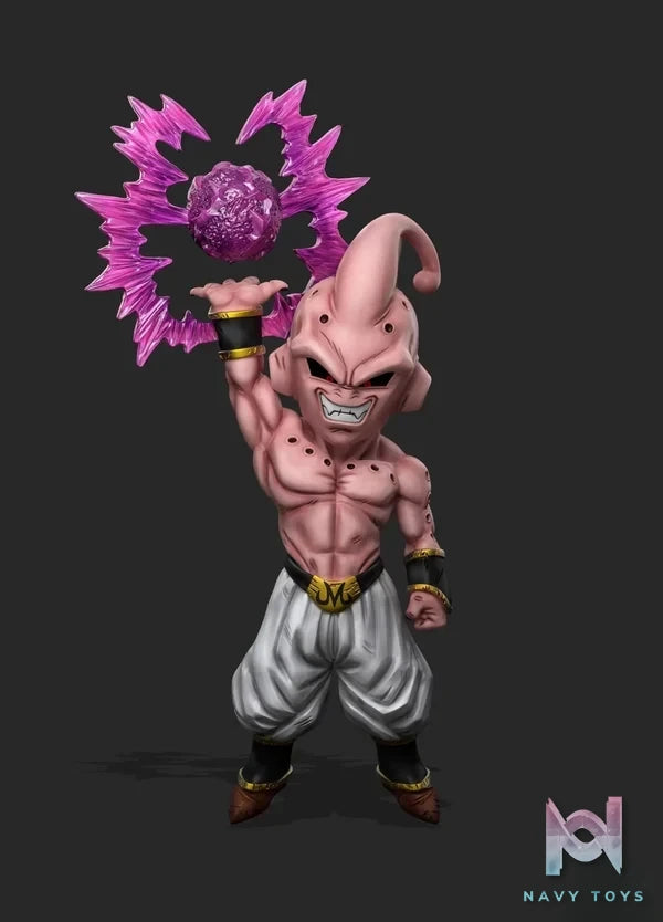 Power Studio - Dragon Ball Spirit Bomb Majin Buu resin statue Navy Toys anime figure