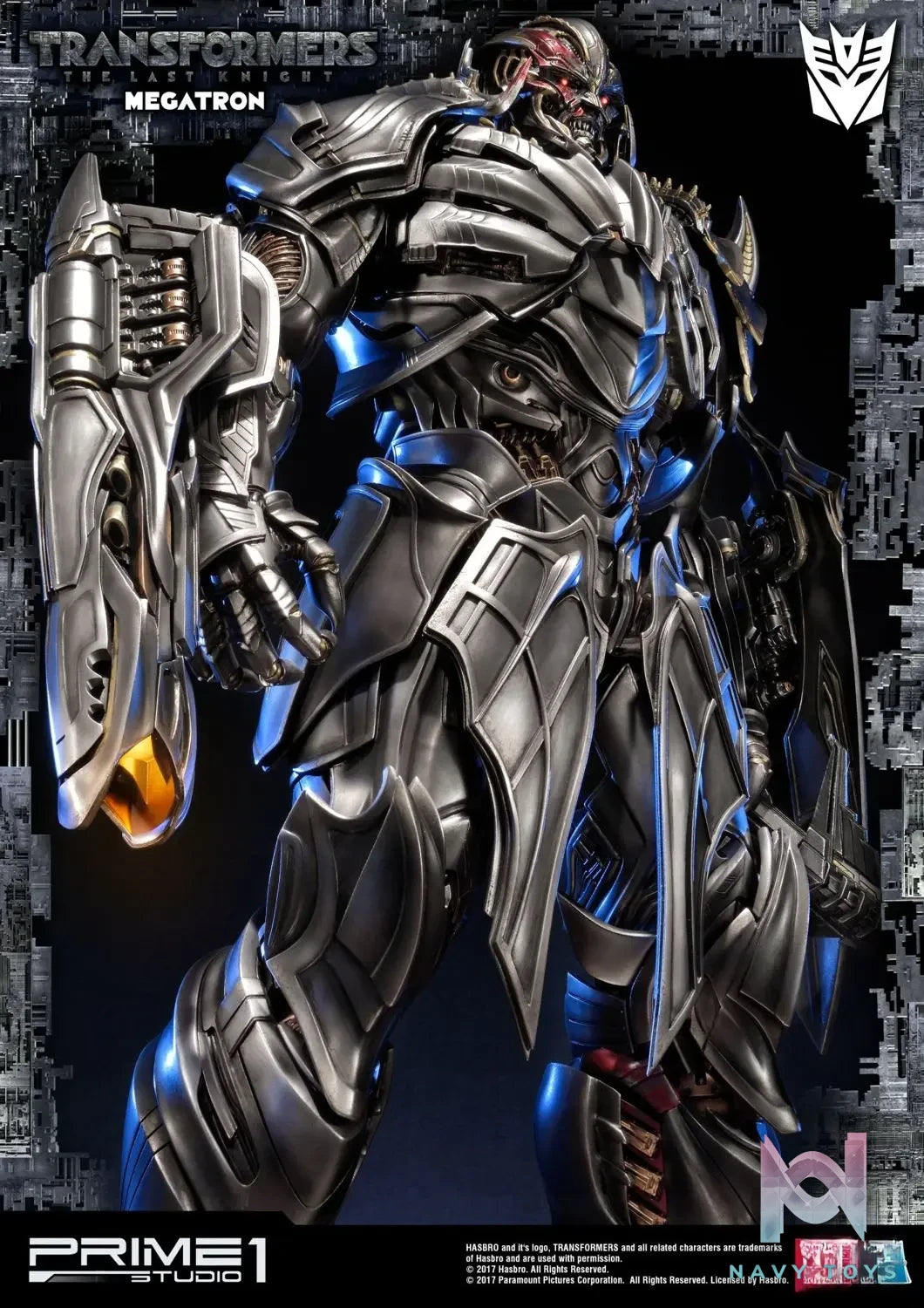 Prime 1 Studio – Museum Masterline Transformers: The Last Knight (Film) Megatron MMTFM-17 MMTFM-17EX(Licensed)