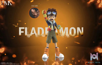 DMX Studio – Digimon Lighdramon & Motomiya Daisuke & V-mon & Fladramon