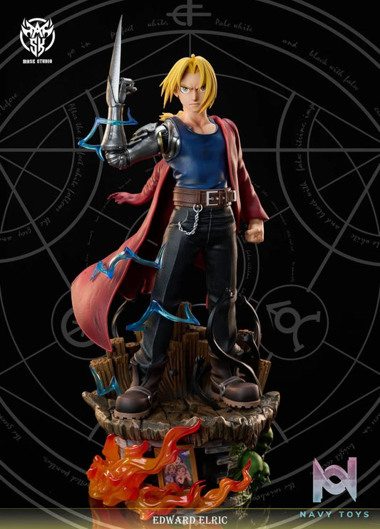 Edward Elic resin statue mask studio anime figure