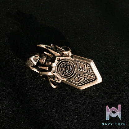 Raven Studio (silver jewelry) – Original Mechanical Yazi the Dragon’s Son Pendant Original
