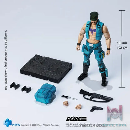 Hiya Toys – Exquisite Mini Series 1/18 Scale 4 Inch Gung-Ho Marine Version Action Figure (Licensed)