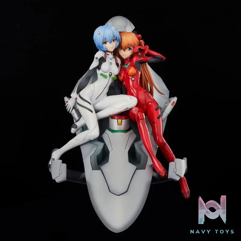 Union Creative – Neon Genesis Evangelion Rei X Asuka – twinmore Object – Complete Figures (Licensed)