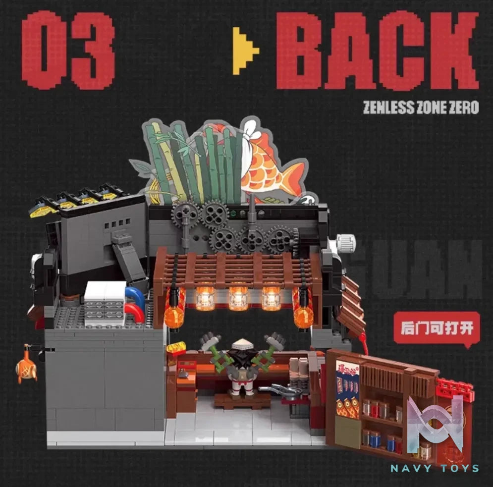 miHoYo – Zenless Zone Zero Sixth Street Series Scene Building Blocks (Licensed)