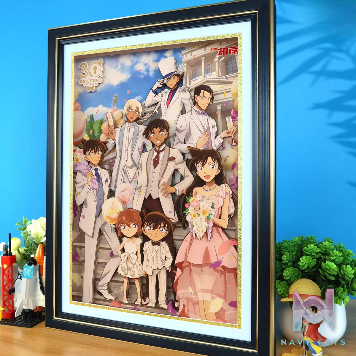 KALA HOME Studio – Detective Conan Multiple Characters #07 3D Decorative Painting Detective Conan