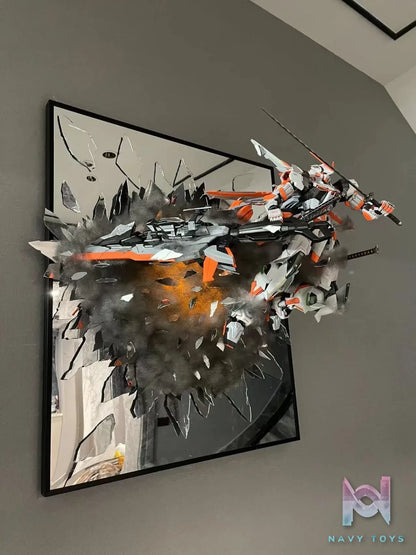SPC DESIGN Studio – Gundam Series Broken Mirror Series Great Sword Gundam Astray White Painted