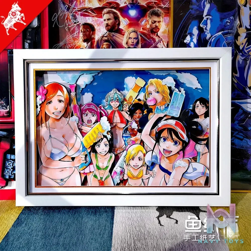 Yu Zhi Jiang Studio – Bleach Multiple Characters Series #4 3D Decorative Painting Bleach