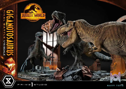 Prime 1 Studio – Legacy Museum Collection Jurassic World: Dominion(Film) Giganotosaurus 1/15 scale LMCJW3-04 LMCJW3-04S (Licensed)