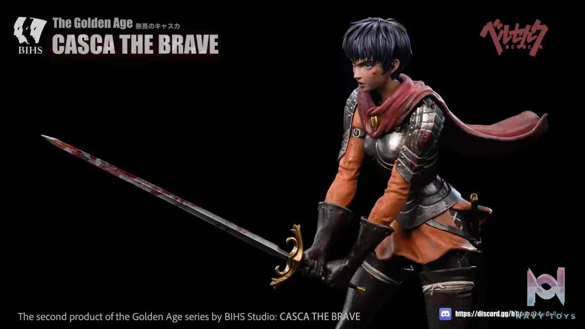 Legend 2 Golden Age Chapter Casca The Brave - Berserk - BIHS Studio resin statue Navy Toys anime figure